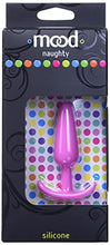 Load image into Gallery viewer, Doc Johnson Mood - Naughty 1 - Silicone Anal Plug - Small - 3.3 in. Long and 0.8 in. Wide - Tapered Base for Comfort Between The Cheeks - Small - Pink
