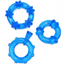 Load image into Gallery viewer, Silicone Cock Ring for Men, Soft Stretchy Penis Ring Penis for Sex Toy for Men T-426
