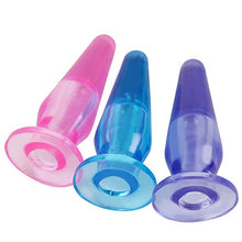 Load image into Gallery viewer, NOPNOG Finger Sleeve Anal Plug, Mini Anal Beads, Sillicone (Purple)
