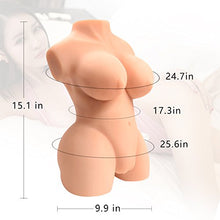 Load image into Gallery viewer, Adult Male Masturbator Toy Pocket Pussy,3 in 1 Sex Doll Male Masturbator with Realistic Big Boobs Vagina and Anal,Sexy dollsl for Men Toys &amp; Games for Breast Vaginal Anal Sex
