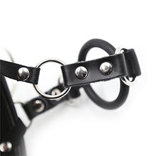 Load image into Gallery viewer, Detachable traction chain couple bed game props with silicone mouth ring collar
