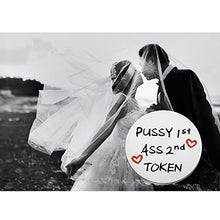 Load image into Gallery viewer, CENWA Mature Sex Token Gift Valentines Day Token Sex Game Gift for Husband Boyfriend (2nd TOKEN 2.0 K)
