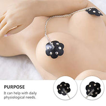 Load image into Gallery viewer, SOIMISS Nipple Covers with Metal Chain Breast Pasties Breast Stimulator Toy Self-Entertainment Flirting Game Toy for Adults Women
