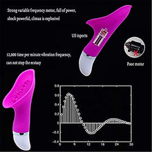 Load image into Gallery viewer, Tongue Licking Vibrator for Her G-spot and Clit, Rechargeable Clitoral Stimulator Tongue Licking G-spot Dildo Vibrator with 10 Modes, Sex Adult Sex Toy Games for Female Male Couples
