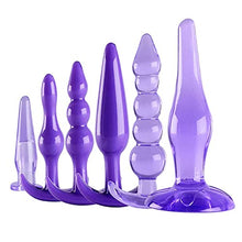 Load image into Gallery viewer, Gorgeous Realistic Classic Dick Plug&#39;s Soft and Comfortable Six UniItems of Silicone Material
