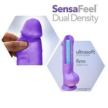 Load image into Gallery viewer, Blush Au Naturel Bold Hero 8 Inch Realistic Dual Density Dildo, Sex Toy for Women, Sex Toy for Adults, Purple
