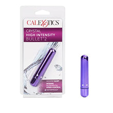 Load image into Gallery viewer, California Exotic Novelties Crystal High Intensity Bullet 2, Purple
