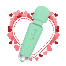 Load image into Gallery viewer, Vibrator, Waterproof Vibrator for Adults, Quiet Portable Vibrator, G Spot Sex Toy for Women, Handheld Female Dildo Clit Vibrators, Wand Massager, Green
