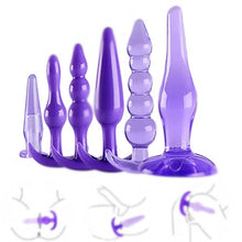 Load image into Gallery viewer, Gorgeous Realistic Classic Dick Plug&#39;s Soft and Comfortable Six UniItems of Silicone Material
