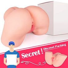 Load image into Gallery viewer, Lifelike Male Masturbator Sex Doll Pocket Pussy Ass Realistic Big Butt with Vaginal Anal Sex Stroker, Female Body Torso Hip Adult Love Doll Sex Toys for Men Masturbation 22LB
