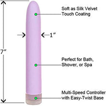 Load image into Gallery viewer, 7 inch Velvet Touch Vibrator - Lavender
