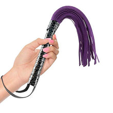 Load image into Gallery viewer, Fetish Fantasy Series Designer Flogger - Purple
