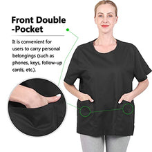 Load image into Gallery viewer, Post Surgery Shirt Post Shoulder Surgery Shirt Short Sleeve Rehab Clothes Post Mastectomy Shirts with Drain Management Pockets(AA13-L)
