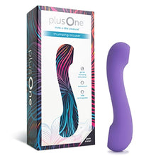 Load image into Gallery viewer, plusOne Thumping Arouser, 10 Intensity Settings, Fully Waterproof, Made of Body-Safe Silicone, Purple
