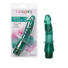 Load image into Gallery viewer, California Exotics Emerald Studs Multi-Function Stimulator, Arouser, 7&quot;
