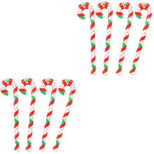 Load image into Gallery viewer, LUOZZY 8 Pcs Christmas Inflatable Candy Canes Xmas Inflatable Sticks Candy Canes Party Props (90CM Printed)
