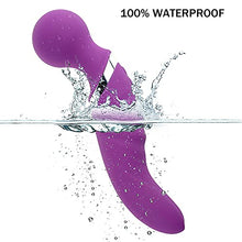 Load image into Gallery viewer, G Spot Clitoral Vibrator Sex Toys - with 10 Vibration Modes Rechargeable Waterproof Quiet Vibrators, Female Breast Stimulation Vagina Massagers for Couples (Purple)
