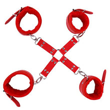 Load image into Gallery viewer, NUOBESTY Bondage Restraints Bed Bondage Bed Handcuffs Bondage Handcuffs Constraint Tool Adult SM Slave Toys
