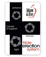 Load image into Gallery viewer, Adam &amp; Eve Triple Erection System - Clear Pack of 3
