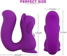 Load image into Gallery viewer, Female Squirrel Nipple Sucker Female Adult Toy for Female Couples, Powerful Sucking and Licking 10 Modes Sucker G Sucking Toy, Female Masturbator
