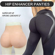 Load image into Gallery viewer, HDFU Crossdresser Silicone Realistic Vagina Panty Sexual Vagina Hip Lift Fake Buttocks Enhancer for Transgender Shemale,Color 3,Basic
