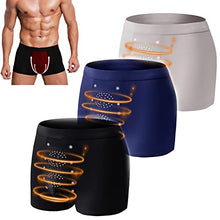 Load image into Gallery viewer, lunhaifi Long Lasting Man Tomarine Male Growth &amp; Hardening Delay &amp; Slimming Underwear,Long Lasting Man Underwear (3Pcs-B,4XL)
