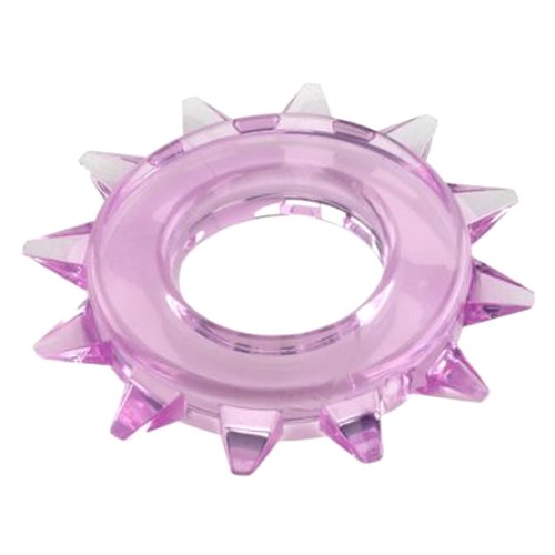 Spartacus Elastomer C Ring Stud, Purple