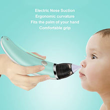 Load image into Gallery viewer, Electric Nose Suction, Automatic Nasal Sucker, USB Gentle Automatic 5 Gear Silicone Tip Earwax Cleaner Machine for Baby
