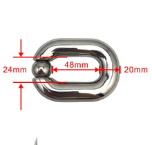 Load image into Gallery viewer, Stainless Steel Metal Exercise Penis Ring for Men Metal Cock Rings for Erection Enhancing Sex Toy Couples Delay Ring-101
