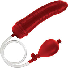 Load image into Gallery viewer, Colt Hefty Probe Inflatable Butt Plug - Red
