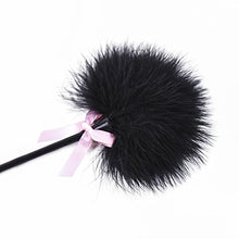 Load image into Gallery viewer, 2 Bondage Set Under The Bed Restraints System Bondage SM Sex Toy Feather Whip Feather Tickler Leather Paddle Hand Slapper Spanking Paddle Couples Role Game Play Fancy Dress Up Costume
