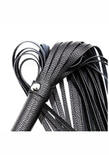 Load image into Gallery viewer, Black Small Whip, Black Whip, Horse Whips and Crops, Riding Whips for Horses, Whip Horse, Faux Whip, Leather Crop Whip, Leather Whip, Black Whip Leather
