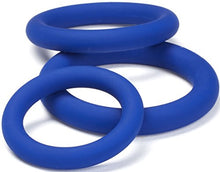 Load image into Gallery viewer, Cloud 9 Pro Sensual Silicone C-Ring 3 Size Pack (Blue)
