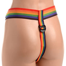 Load image into Gallery viewer, Strap U Rainbow Harness w/Silicone O-Rings (AG996)
