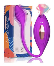 Load image into Gallery viewer, Teaser Bird 2nd Generation 10-Frequency Vibration Vibrator Double-headed 5-Frequency Sucker for Women Ladies Sucking Vibrator Toy - Clitoral Stimulator G-spot Massager, Adult Toy Games, Clitoral Nippl
