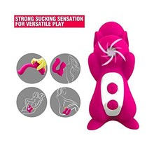 Load image into Gallery viewer, Squirrel Sucking Vibrator Sucker Toy ~ Tongue Sucking Vibrator Licking Suckers Ladies Sucking for Relaxing Fun ~ Squirrel Sucking Massager - For Panty Stimulation Fun Personal Toy Vibrator for Women a
