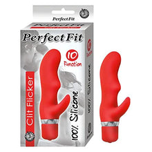 Load image into Gallery viewer, Nasstoys Perfect Fit Clit Flicker Vibrator, Red
