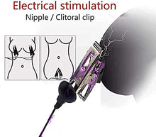 Load image into Gallery viewer, 2023 Electric Shock Nipple Clip, Nipple Clamps, Nipple Jewelry Non Piercing, Suitable for Ladies Own Use and Flirting with Couples dd02
