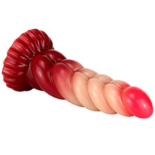 Load image into Gallery viewer, 8.07&quot; Thick Female Silicone Dildo Big Anal Dildo Sex Toy, Flexible Realistic Dildo Anal Butt Plug Toy for Couples, Suction Cup Dildo Adult Toy (Red)
