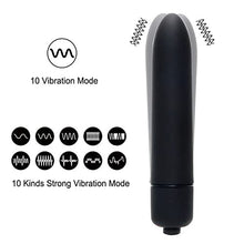 Load image into Gallery viewer, cuhair 2pc About 3.62inch 10 Speed Mini Bullet Vibrators for Women Sexy Toys for Adults 18 Years Vibrator Female Dildo Sex Toys for Woman sexulaes Toys (Black)
