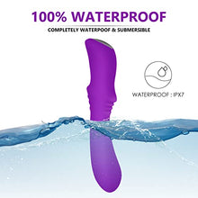 Load image into Gallery viewer, G-Spot Vibrator, Dildo Vibrator with 9 Powerful Vibrations Modes, Rechargeable Quiet Vibrating Powerful Vibrators Adult Sex Toy Gift (Purple)
