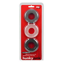 Load image into Gallery viewer, Blue Ox Designs Oxballs 70497: Hunkyjunk Huj3 3-Pack C-Ring, Tar Multi
