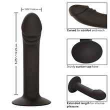 Load image into Gallery viewer, CalExotics Silicone Curved Anal Stud - SE-0416-15-2
