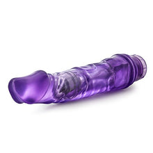 Load image into Gallery viewer, 9&quot; Soft Long Realistic Vibrating Dildo -- Multi Speed Veiny Textured Vibrator -- Waterproof -- Sex Toy for Women -- Sex Toy for Adults (Purple)
