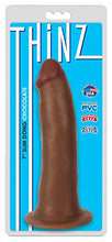 Load image into Gallery viewer, Curve Novelties 63457: Thinz 7In Slim Dong Chocolate
