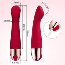 Load image into Gallery viewer, ShiningLove G Spot Vibrator Clitoral Stimulator with 10 Frequency, Waterproof Small Silicone Dildo Vibration Machine for Vaginal Clit Anal Massage Rechargeable Adult Famale Sex Toy
