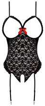 Load image into Gallery viewer, Luv Lace Cupless/Crotchless Teddy L/x
