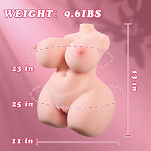 Load image into Gallery viewer, Zonbik 9.4lb Lifelike Adult Sex Doll Male Masturbator, 3 in 1 Female Love Doll 3D Realistic Torso Sex Dolls with Pussy Ass Boobs Masturbation Sex Toys for Men TPE Material
