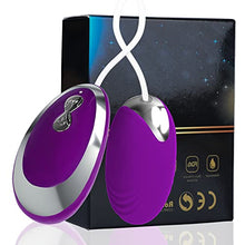 Load image into Gallery viewer, Bullet Vibrator, Bullet Vibrator for Women, Quiet Hygienic Waterproof Adult Egg Massager for Clitorals Stimulator, Adult Sex Toys, Waterproof Sex Toys for Couples - Adult Vibe Egg Massager, Purple
