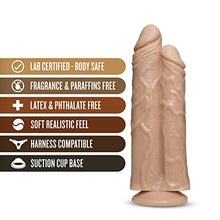 Load image into Gallery viewer, Blush Dr. Skin Dr. Double Stuffed Realistic Double Dildo, Sex Toy for Women, Sex Toy for Adults, Vanilla
